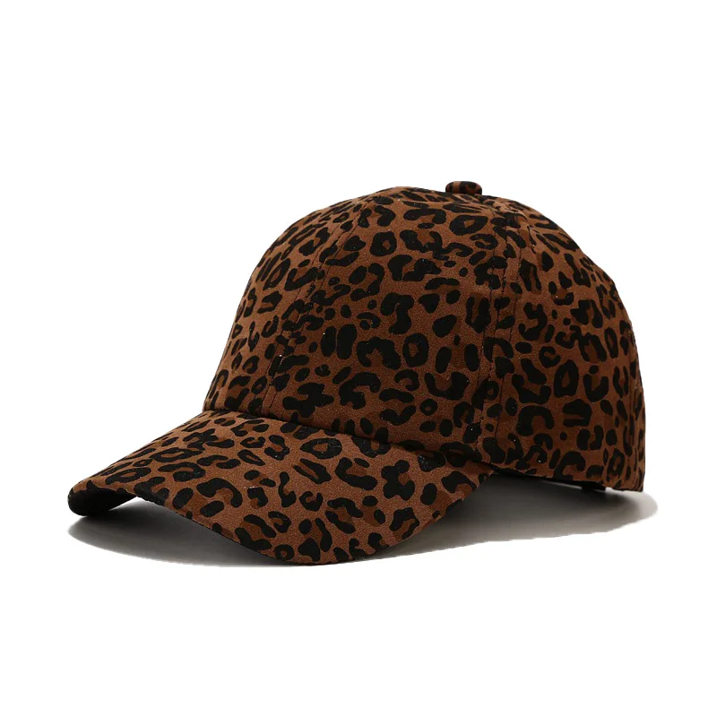 New Literary Retro Leopard Print Baseball Cap Fashion Men Women Leisure Sun Hat Outdoor Versatile Wholesale Unisex Hip Hop | Аксессуары