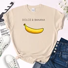 Футболка женская оверсайз с круглым вырезом и мультяшным принтом