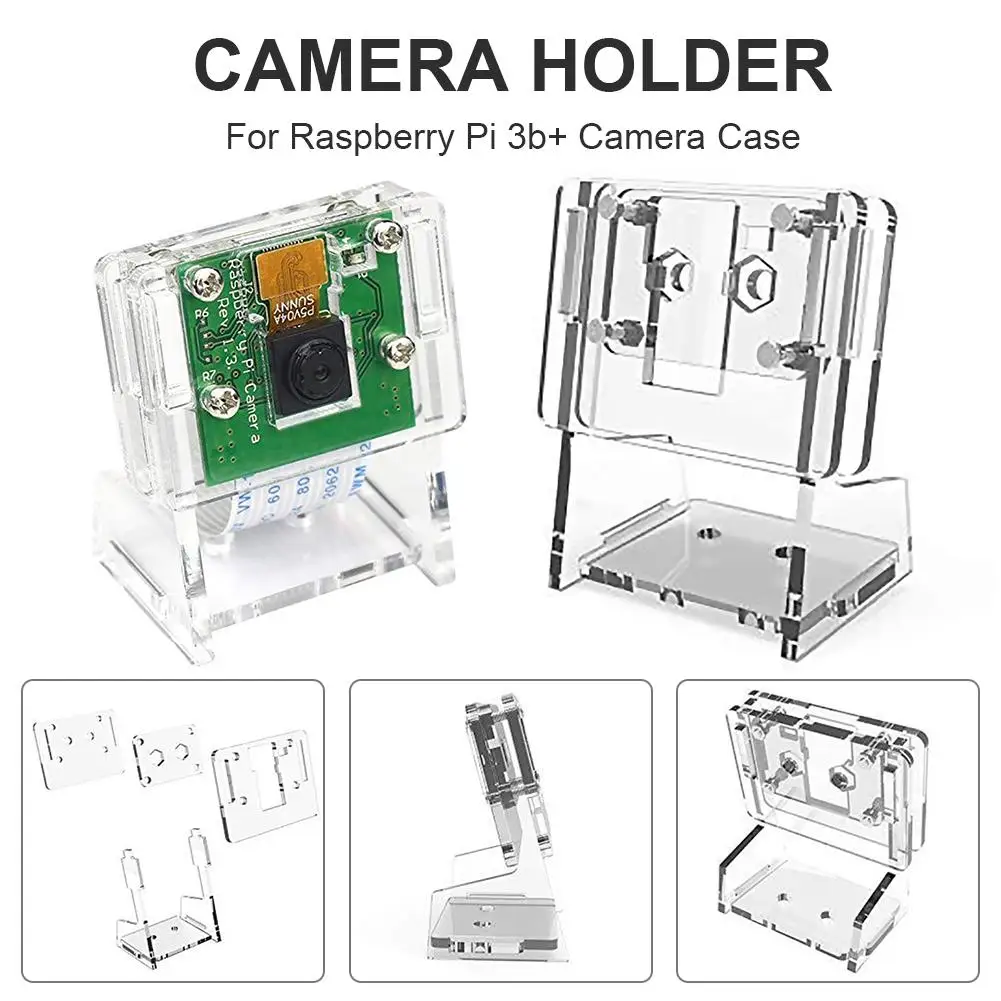 Высоко Качественный кронштейн для Zero Камера держатель Raspberry Pi 3b + чехол| |