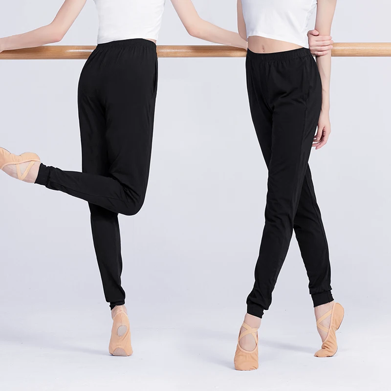Ballet Pants Ladies Yoga Pants High Waist Danc Pants Cotton Harem Dance Pants Loose Fitness Running Training Pants For Women
