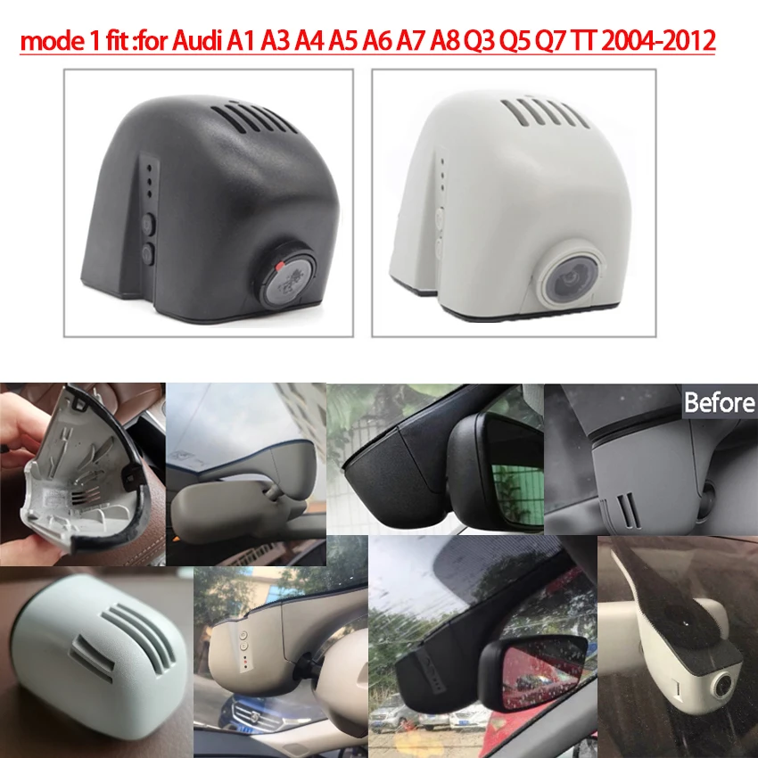 Car DVR Wifi Dash Cam Camera For Audi a1 a3 a4 a5 a6 a7 a8 q3 q5 q7 rs3 rs4 rs5 rs7 tt b5 b6 b7 b8 b9 8v c5 c6 c7 8p 2004~ 2012 |