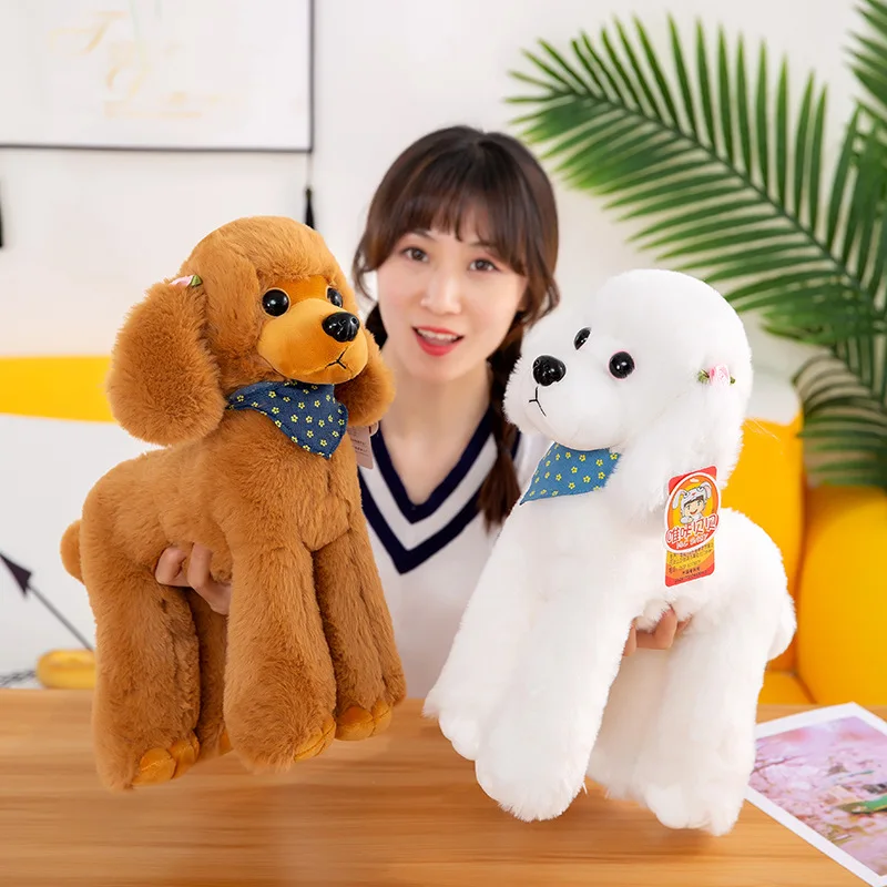 

25 см Моделирование креативный бульдог Собака Kawaii мультфильм мягкая подушка мягкая Пудель плюшевая кукла декор для детей подарки на день ро...