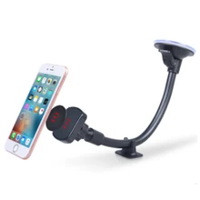 Magnetic Car Windshield Mobile Phone Holder Stand Long Arm Phone Holder Car Mount Bracket Cellphone Accessories