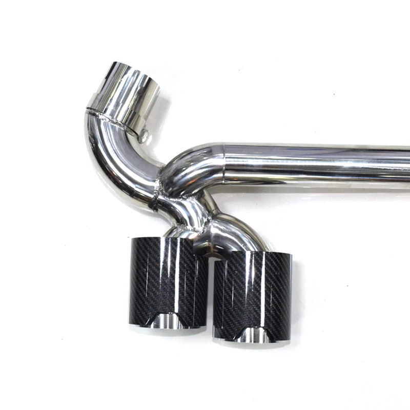 Автомобильный выхлопной глушитель из нержавеющей стали с четырьмя выходами