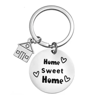 new home gift housewarming gift for new home owner sweet home keychain realtor closing gift to client