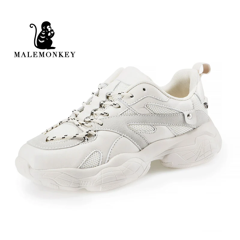 Женские повседневные туфли на шнуровке бежевые или белые удобные плоской