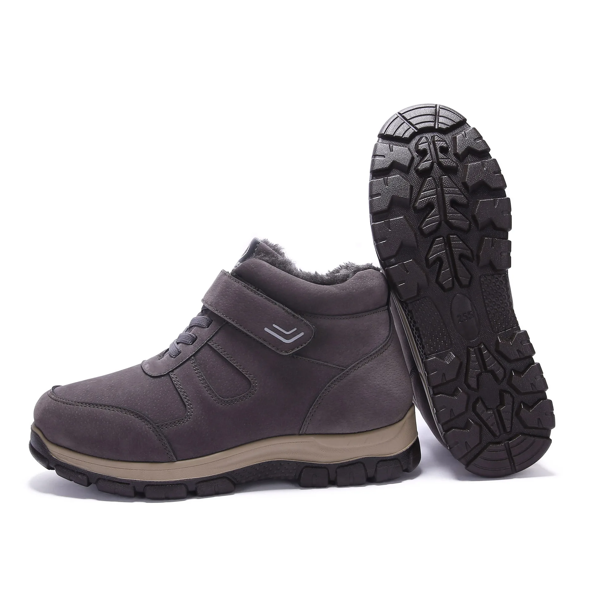 

Men Boots Men Winter Shoes Plus Size Warm Ankle Botas Hombre For Leather Winter Boots Shoes Men Plush Winter Sneakers Mens 658