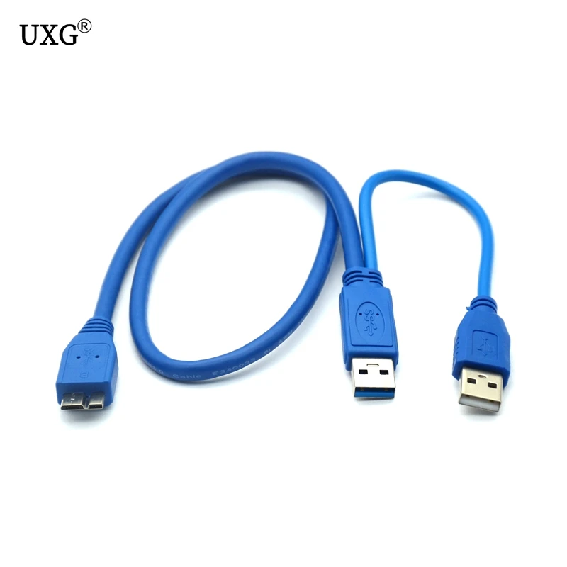 5 Гбит/с Micro B USB 3 0 внешний кабель жесткого диска с источником питания для WD Passport