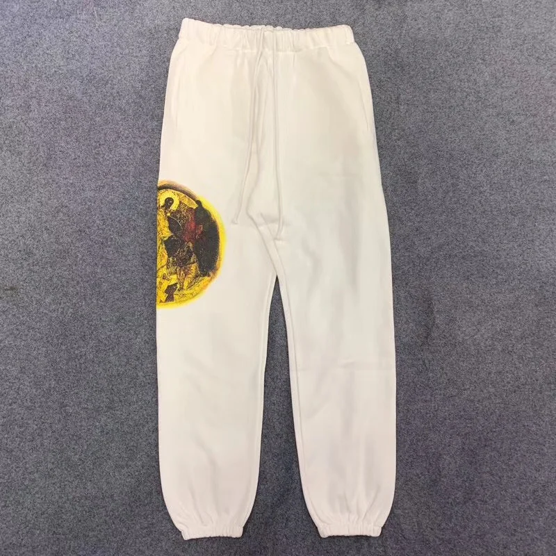 Kanye west Jesus is King Sweatpant 1:1 High Quality Men Women Pants Sports Trousers | Мужская одежда