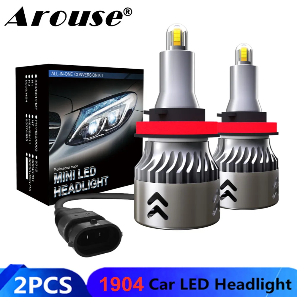 

2PCS/Set H11 H7 LED Car Light Bulb H1 9005 HB3 9006 HB4 Car LED Headlight 60W 12000LM 6000K 12V Auto Headlamp Fog Lights 1904