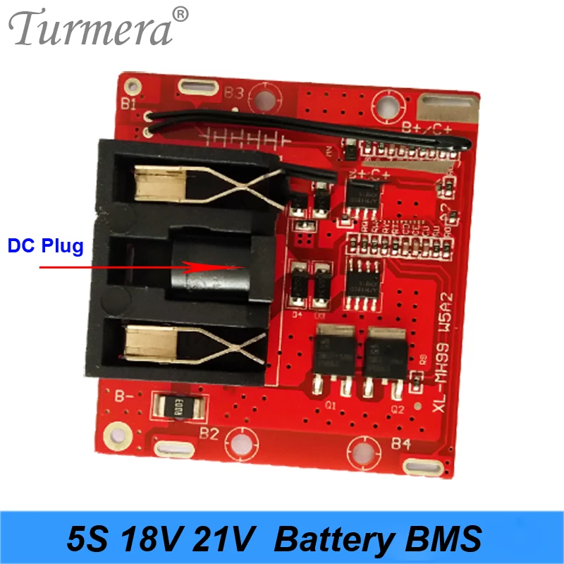 5s 18v 21v 20A литий-ионный литиевый аккумулятор BMS 18650 на батареях шуруповёрт shura зарядное устройство Защитная плата подходит для dewalt Turmera