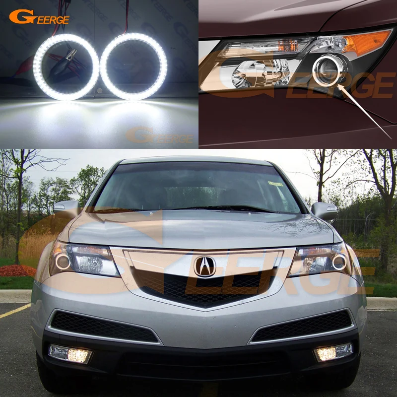 Для Acura MDX 2007 2008 2009 2010 2011 2012 2013 ультра яркий SMD светодиодный ангельские глазки набор