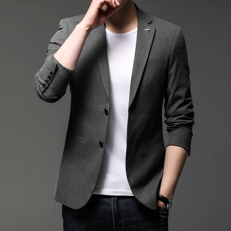 

Casual suit men's spring and autumn suit Korean slim fit men's suit western Mini suit coat