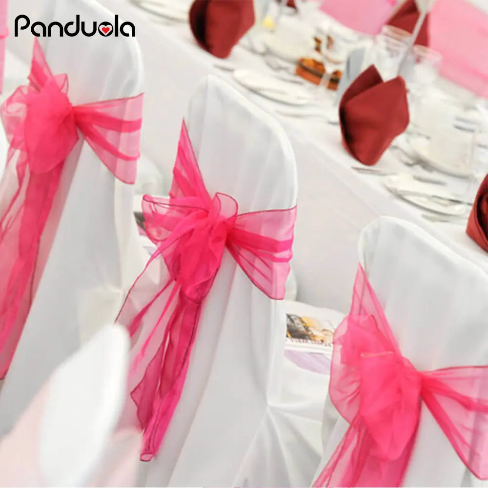 2 шт. органза для украшения стула | Дом и сад