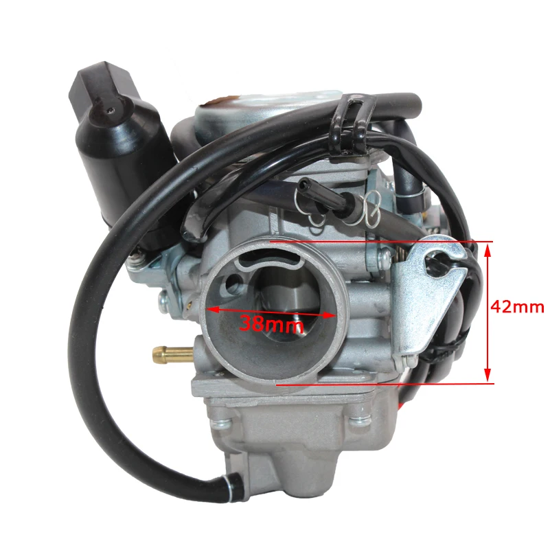 Мотоцикл PD24J карбюратор 24 мм Carb 42 воздушный фильтр для двигателя GY6 125CC 150CC 200CC ATV Go