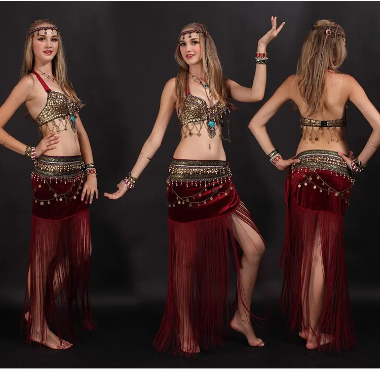 Женский набор костюма для танца живота живота|belly dance costumes|belly costume settribal belly costumes |