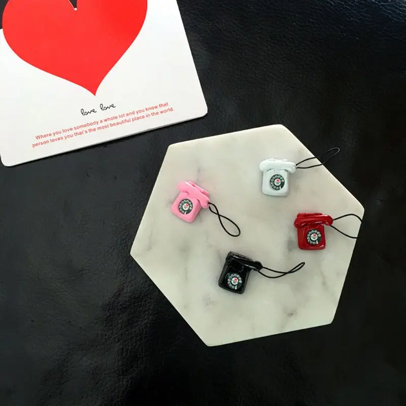 

1Pc Creative Simulated Telephone Line Drop Earrings For Women Fashion Jewelry 69HB