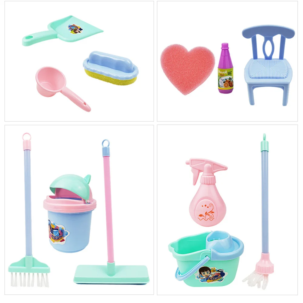 

1 Set Imitated Kid Cleaning Equipment Funny (Random Color)