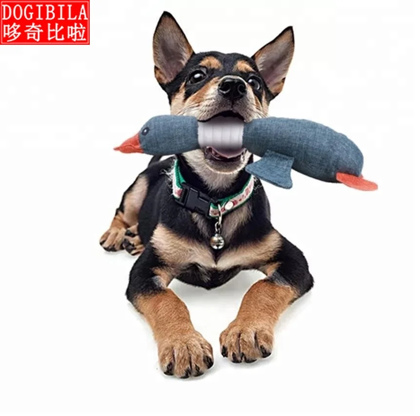 

Goose Chew Sound Dog Toy