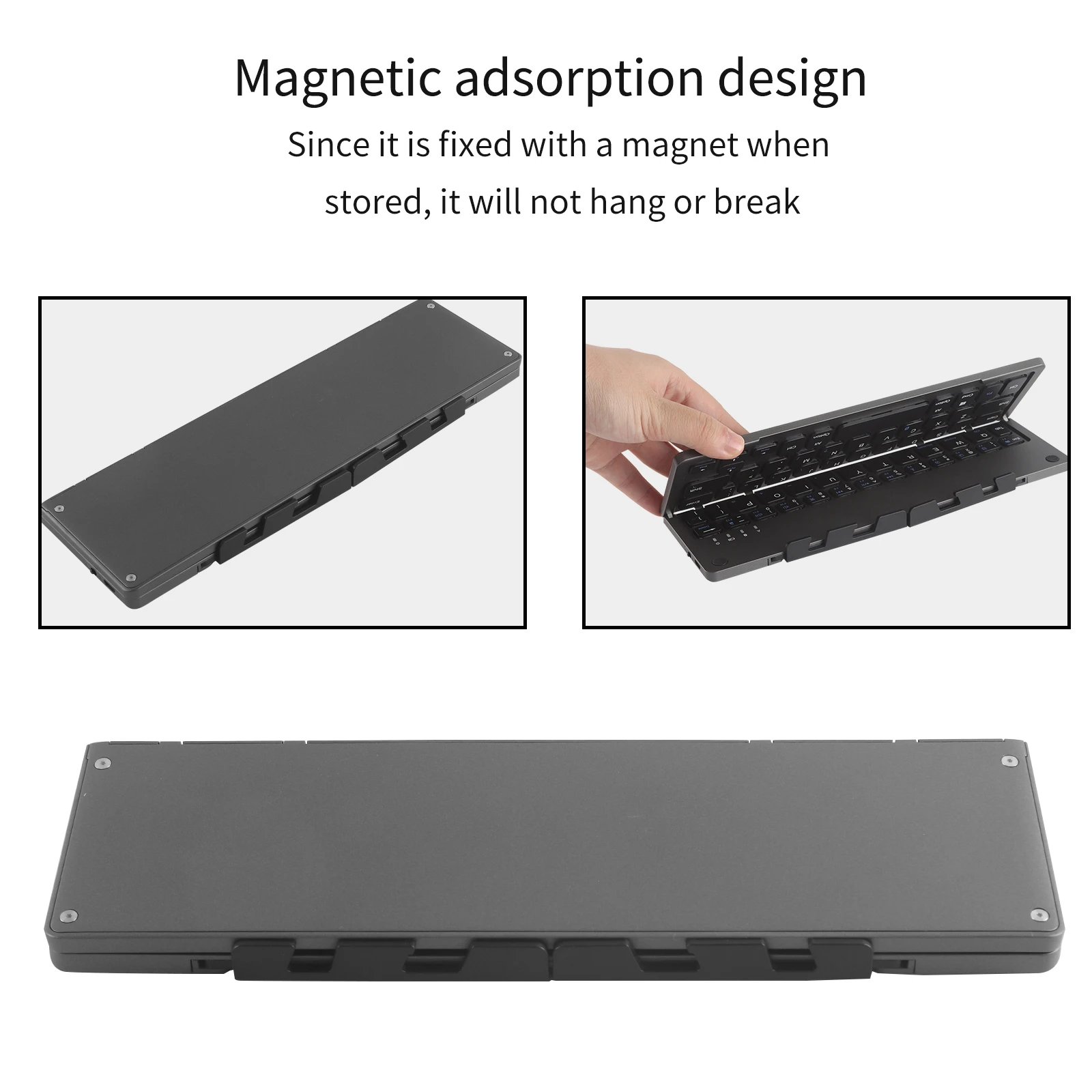 CHYI Bluetooth keyboard Portable Computer Wireless Keyboard Rechargeable Ergonomic Office PC Gamer Keypad For Laptop Ipad Tablet |