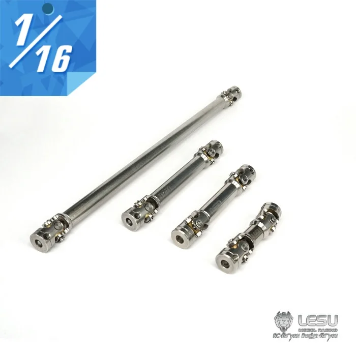 

LESU Metal Drive Shafts For 1/16 Scania RC Tractor Truck DIY Model Bruder Toy Car TH16671