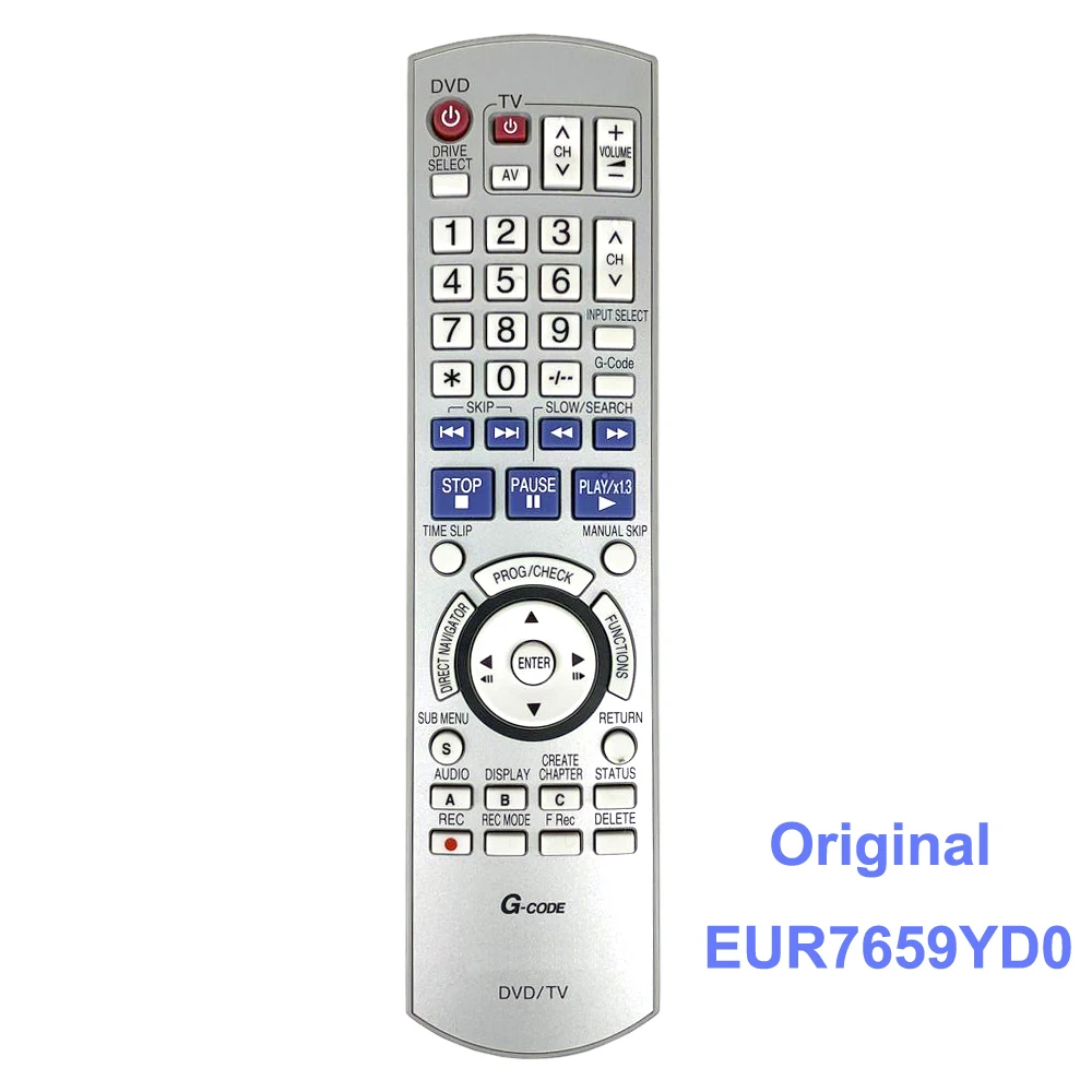 Новый оригинальный EUR7659YD0 для фотоаппарата Panasonic DVD/TV дистанционное управление
