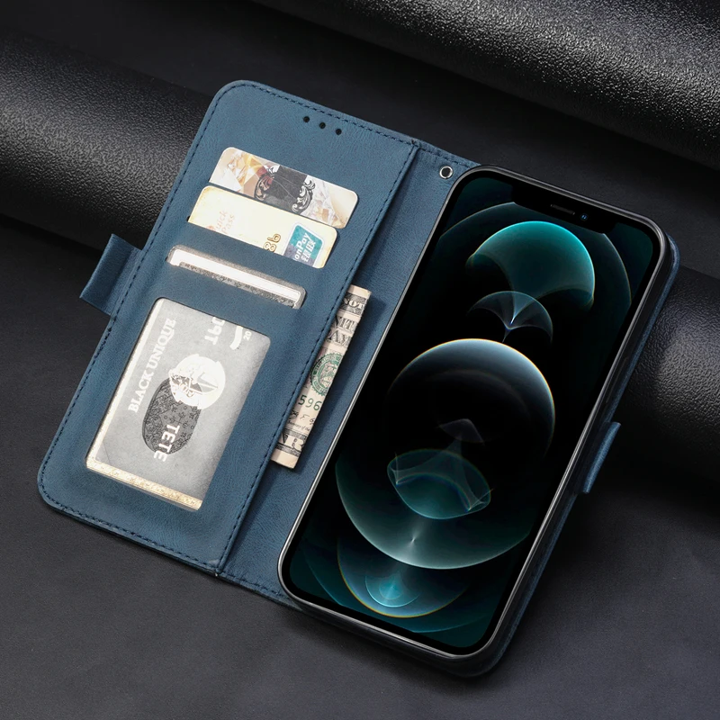 Чехол-книжка для Huawei Honor 9S кожаный с отделением-бумажником | Мобильные телефоны и