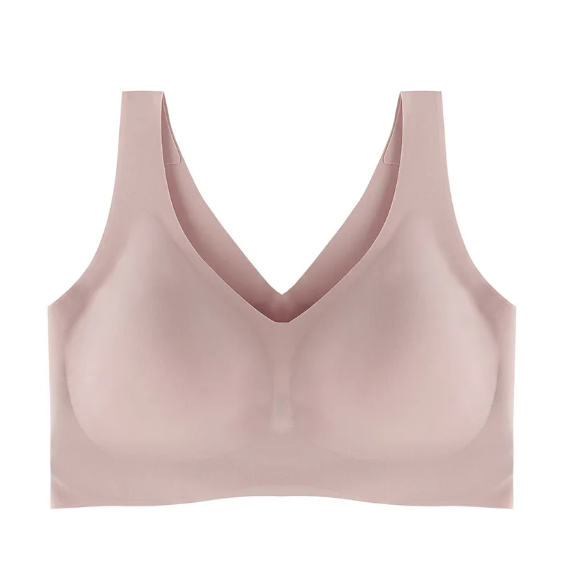 

Vest-style bra, one-piece seamless underwear, big breasts and small bras