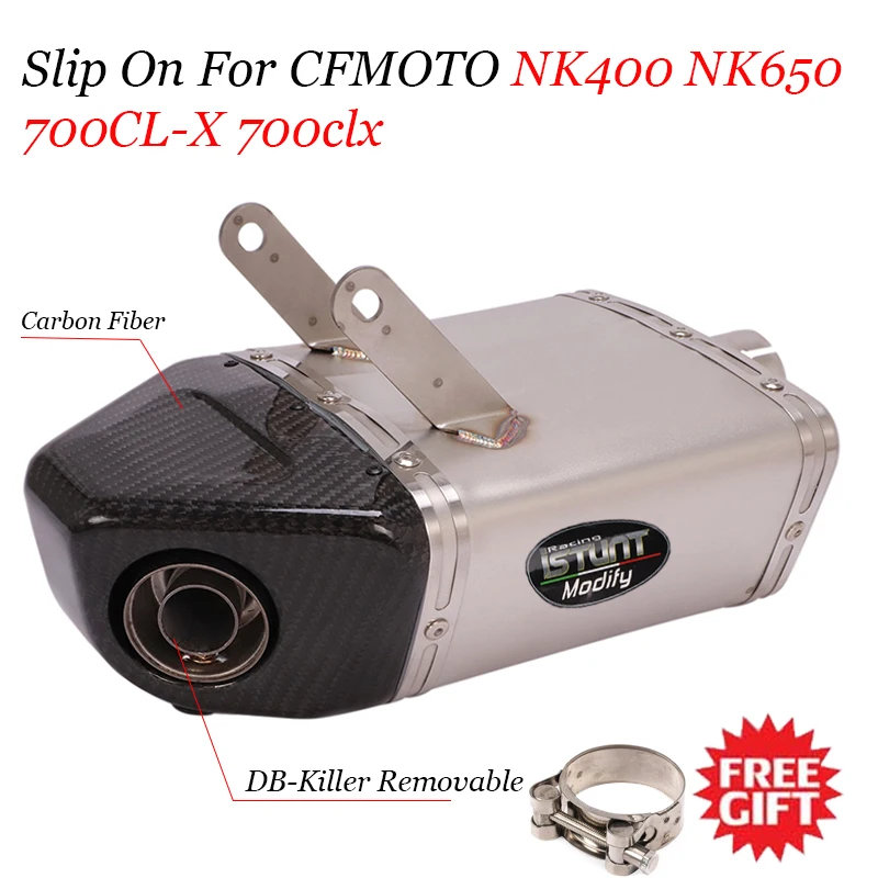 

Выхлопная система для мотоцикла CFMOTO NK400, NK650, 700CL-X, 700clx