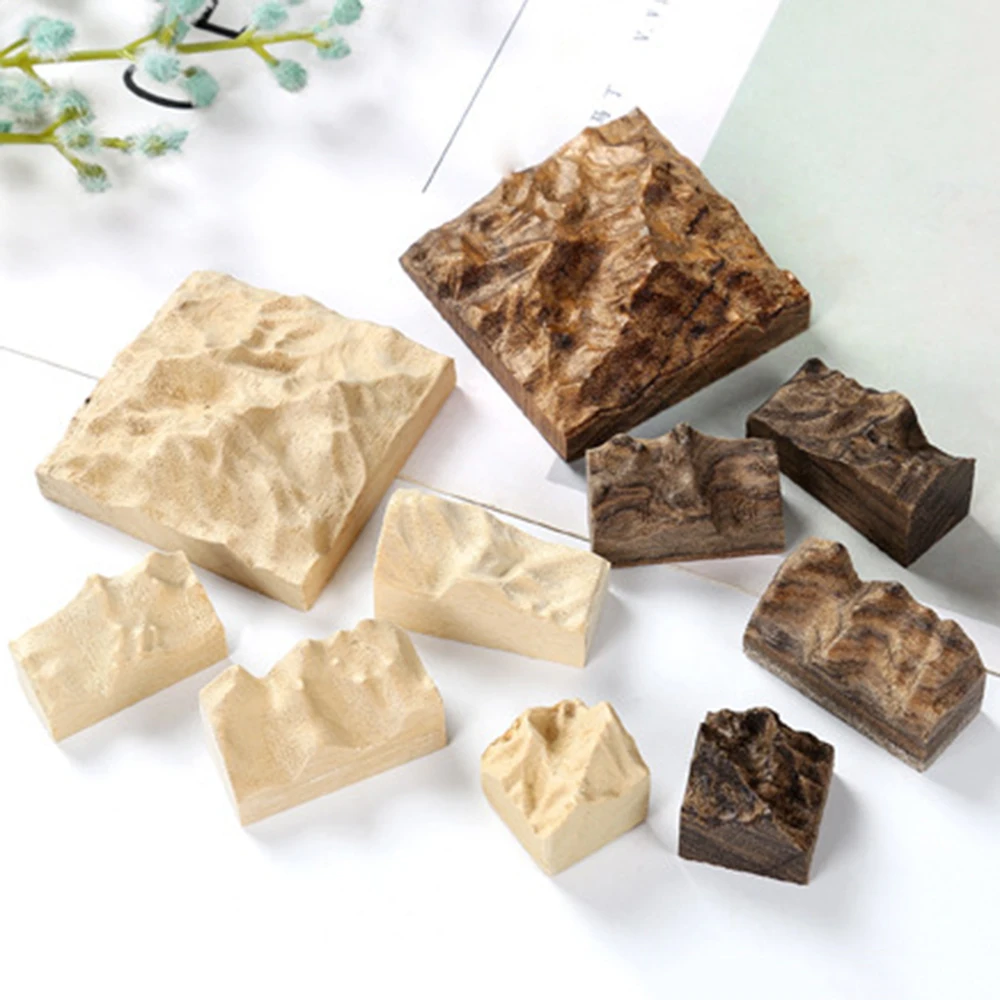 Сделай Сам кристаллическая эпоксидная смола форма для горной модели имитация