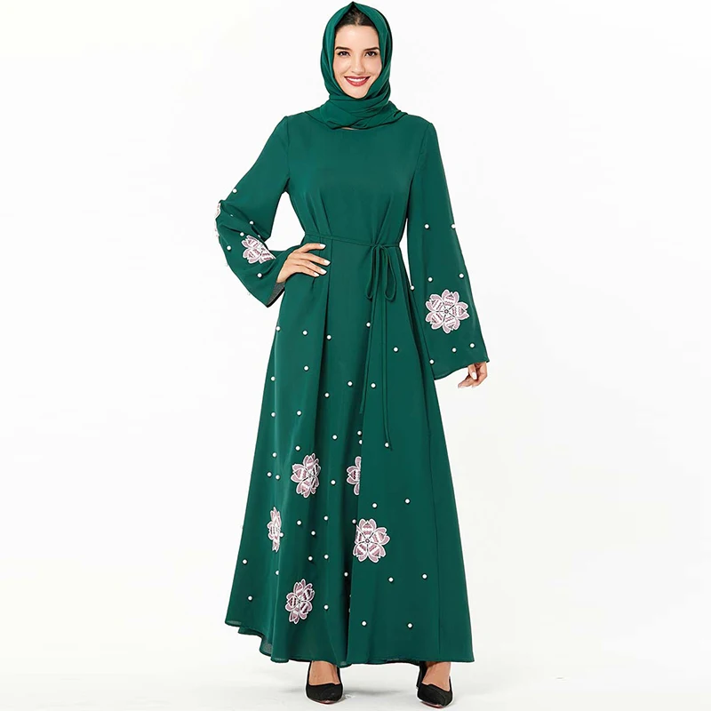 Мусульманское платье мусульманская Турция Мода Ближний Восток размера плюс