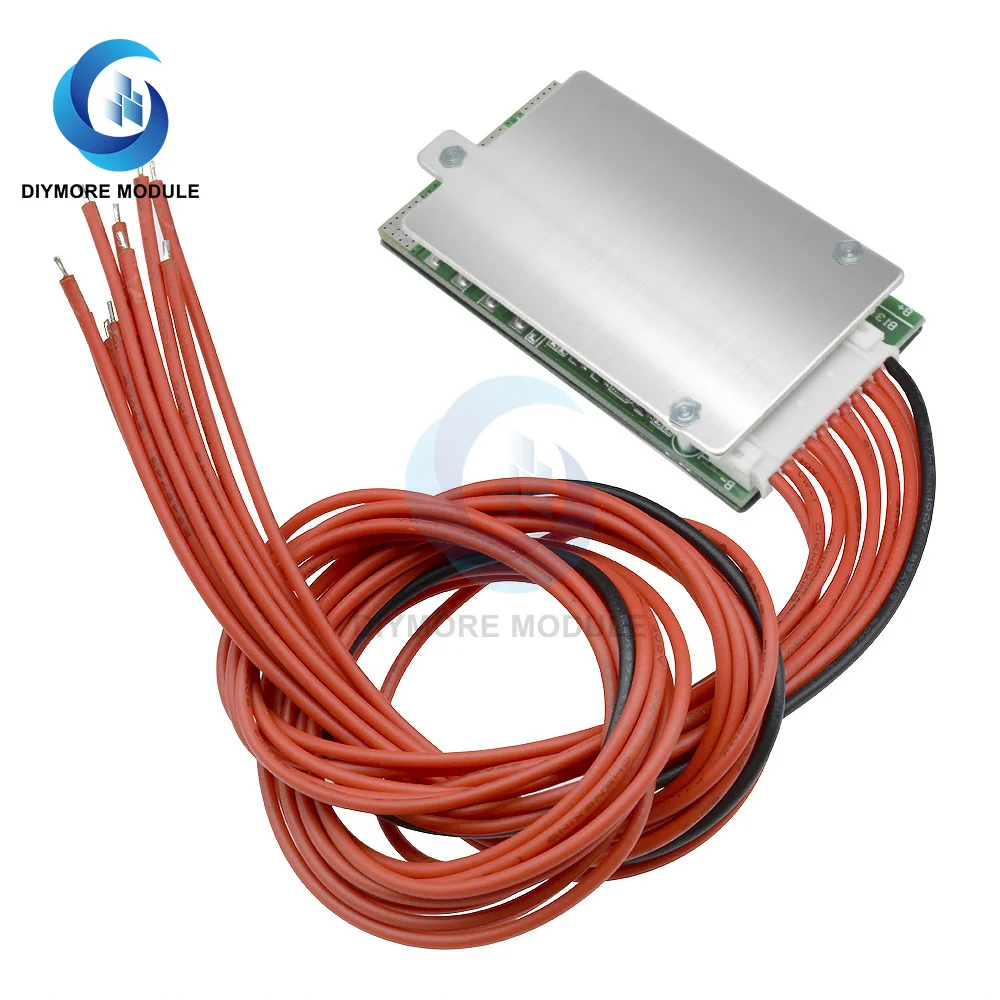 BMS 10S 36V 15A 20A Li-ion Lithium Battery Charge Protection Board with Balance PCB PCM For E-bike Escooter 18650 Cells Charging |