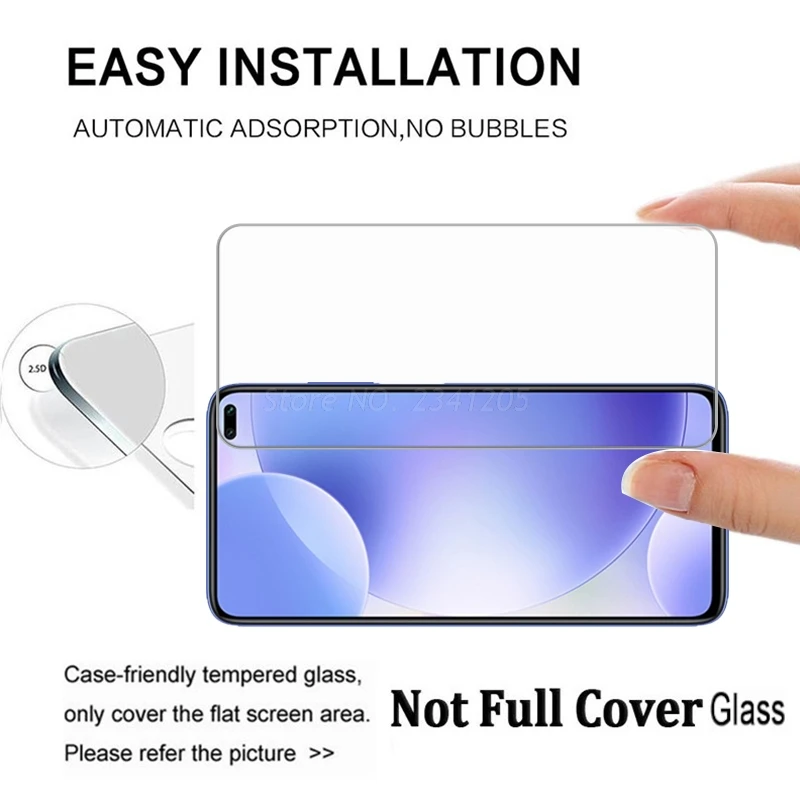 2-1PCS 9D Protective Phone Film For Xiaomi Redmi K30i Screen Protector RedmiK30 Pro Zoom Glass on Vidrio Templado Redmi Note 9S
