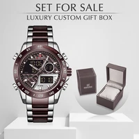naviforce men watch with box luxury men%e2%80%99s waterproof sport watches quartz analog wristwatch set for sale relogio masculino