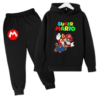 boys animation game clothing spring and autumn childrens clothing cartoon suits children boys and girls sportswear suits