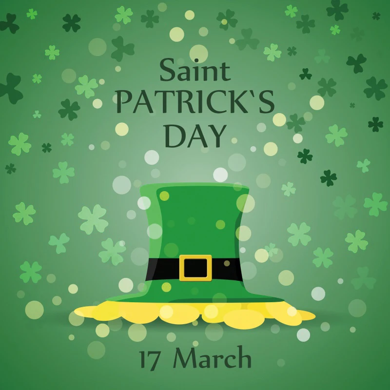 

Фон с изображением шляпы эльфа День Святого Патрика праздничный Декор вечерние студийная фотография Реквизит