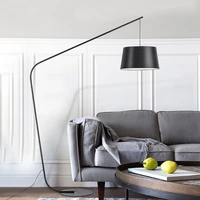 nordic design led floor lamps shade is long used in living study room bedside home interior decoration standing stand lighting