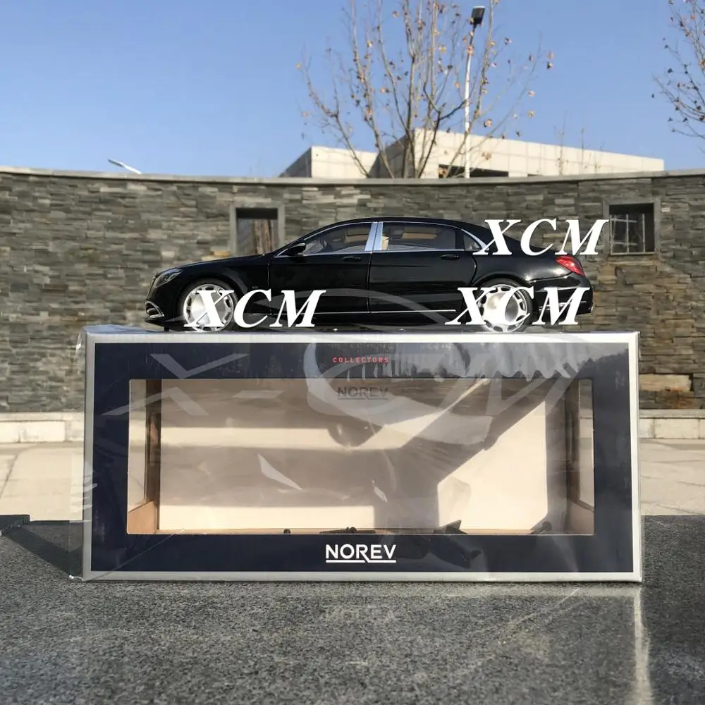 Литая модель автомобиля для Norev S650 2018 1:18 (черный) + маленький подарок!|Наземный