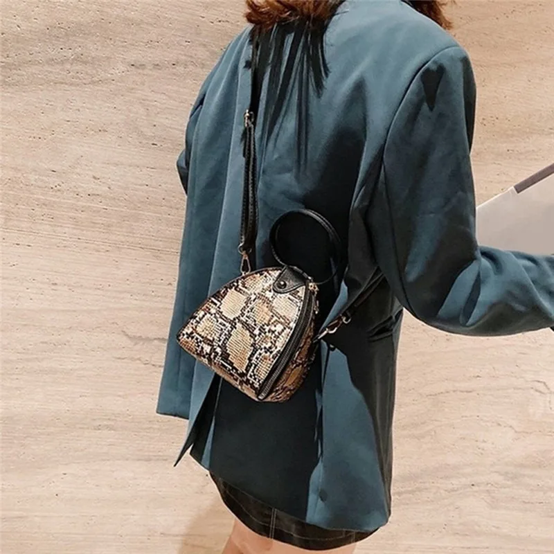 

Luxury mini bag leopard print triangle bag Shoulder Bag Lady Bags Messenger Coin Purse Crossbody Bag For Women