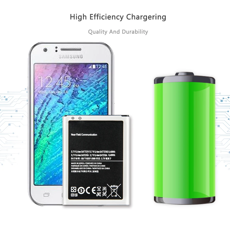 

Replacement Battery EB-L1F2HVU For Samsung Galaxy Nexus I9250 I515 I557 Authentic Phone Battery 1750mAh