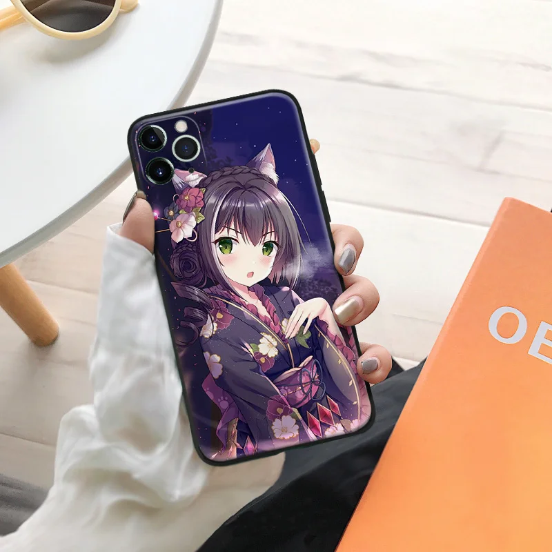 Силиконовый чехол для iPhone Se 6 6s 7 8 Plus X Xr Xs 11 12 Mini Pro Max