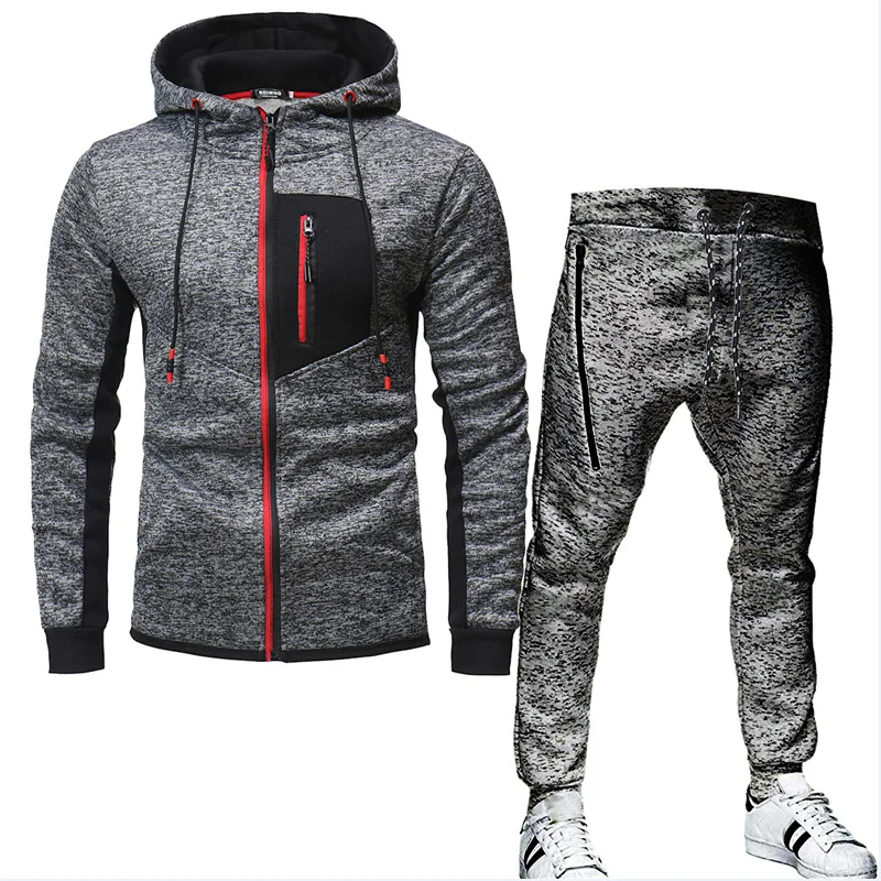 

Brand men's fashion suit Hooded Hoodie + pants suit sportswear men's casual fit sportswear men's sportswear jogging sportswear s