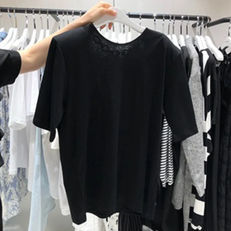 Дизайн 2021 тяжелая металлическая цепочка V-образный вырез однотонная эластичная