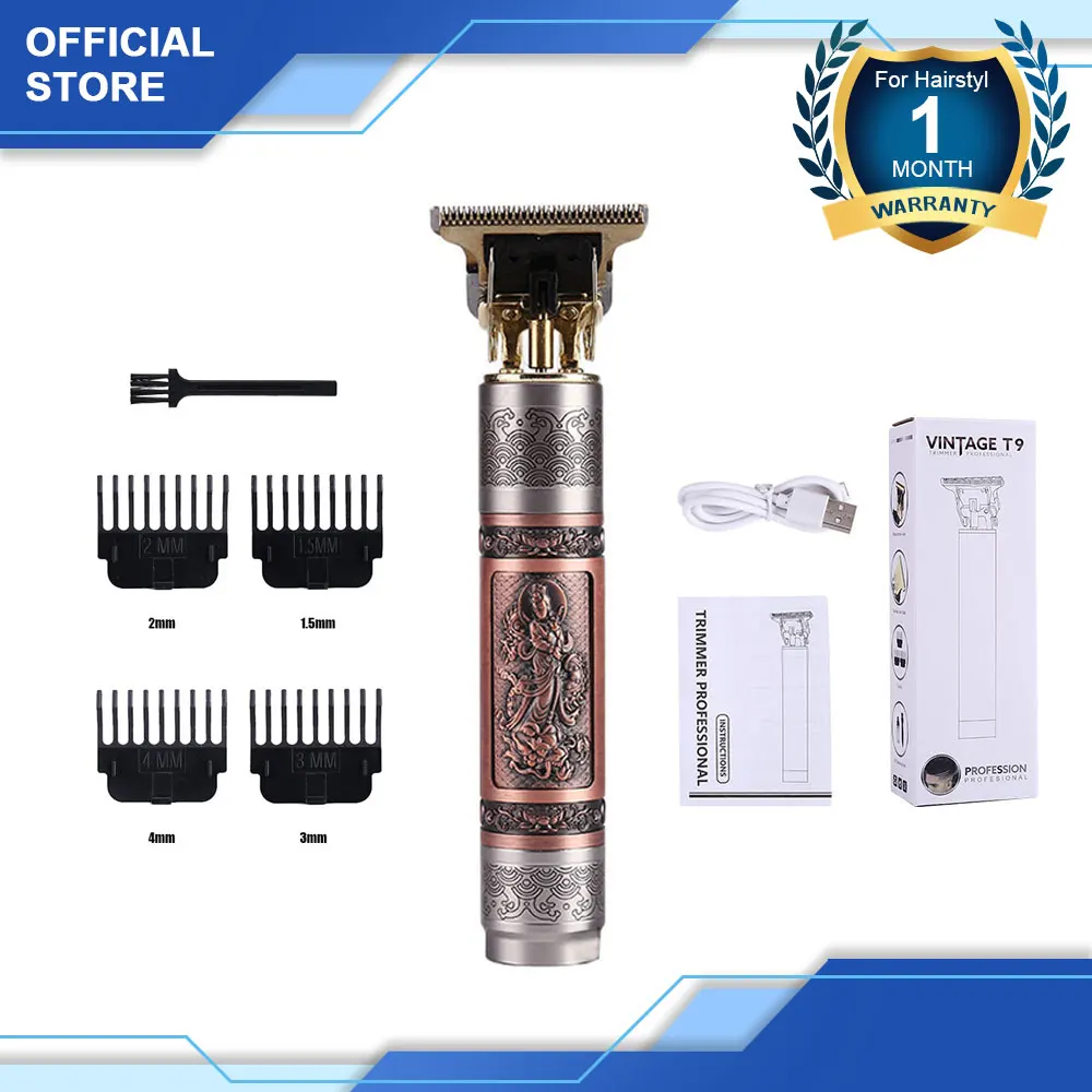 

USB Chargeable Professional Electric Clipper Hair Mower Trimmer Haircut Machine Hairstyle Beard Shaver Cutter Men Small Portable