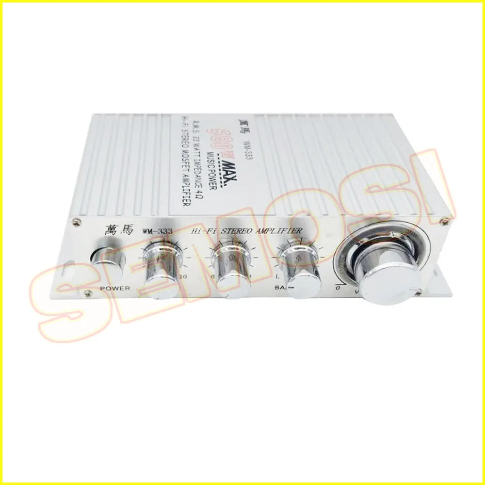 4 Ом аудио усилитель Hi-Fi стерео для аркадной машины громкоговоритель 580 Вт 12 в