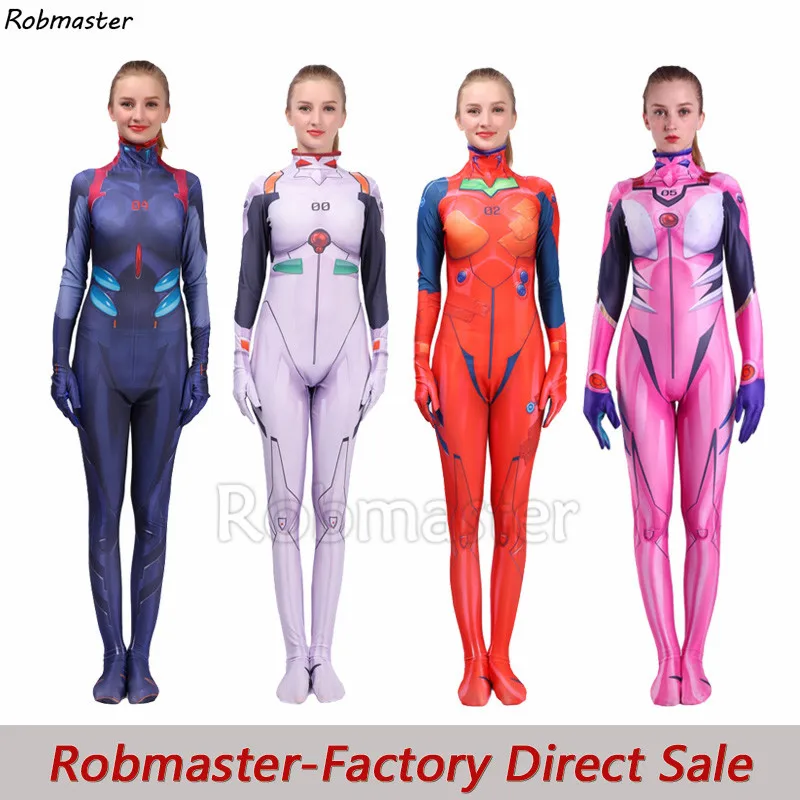 Унисекс маскарадный костюм АСУКА Лангли сори Мэри макини Икари синьцзи для