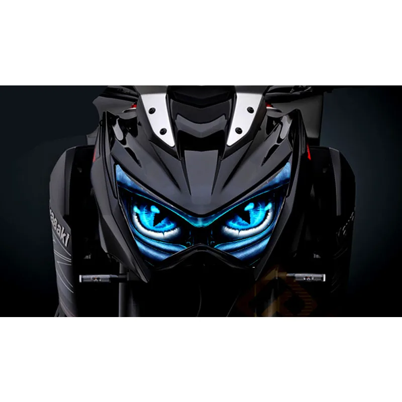 Аксессуары для мотоциклов kawasaki Z250 Z300 Z800 z 250 300 800 Защитная Наклейка на фары