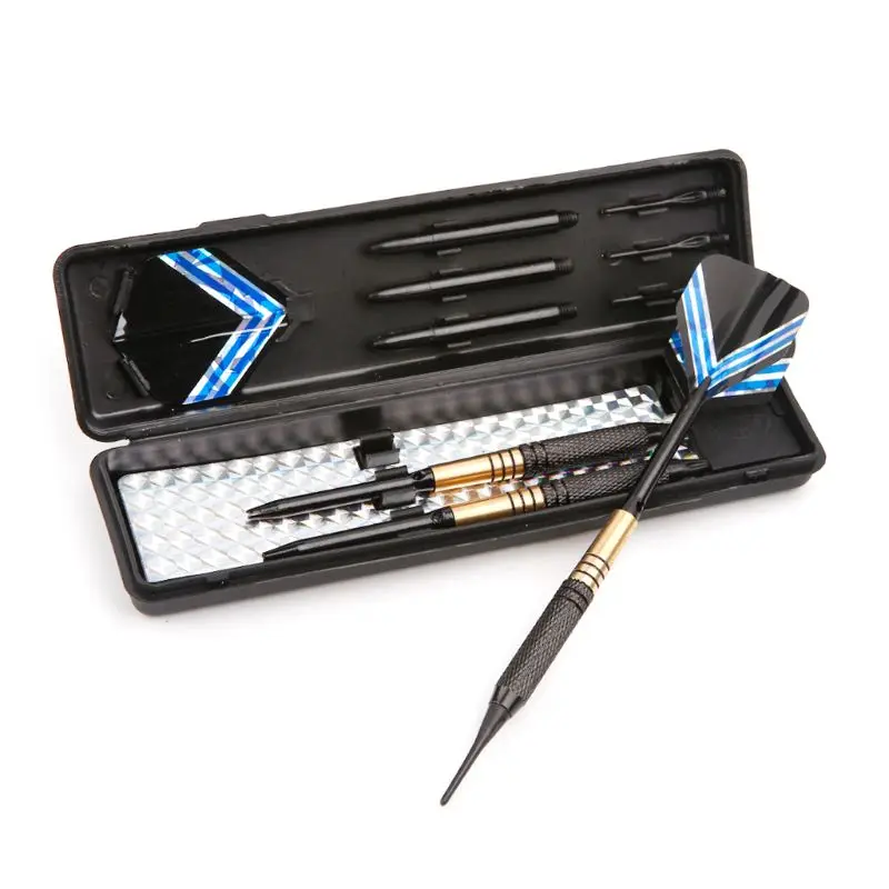 3 шт. 18 г стальной безопасный Дарт с мягким наконечником для занятий спортом в