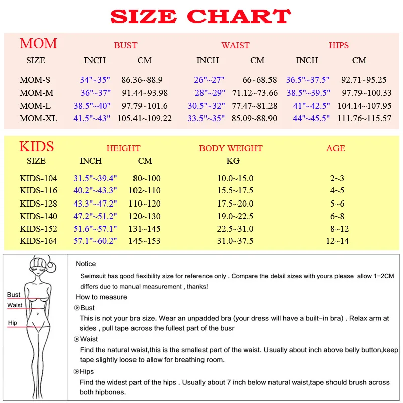 Женский купальник для малышей детский девочек детей подходит всей семьи мамы