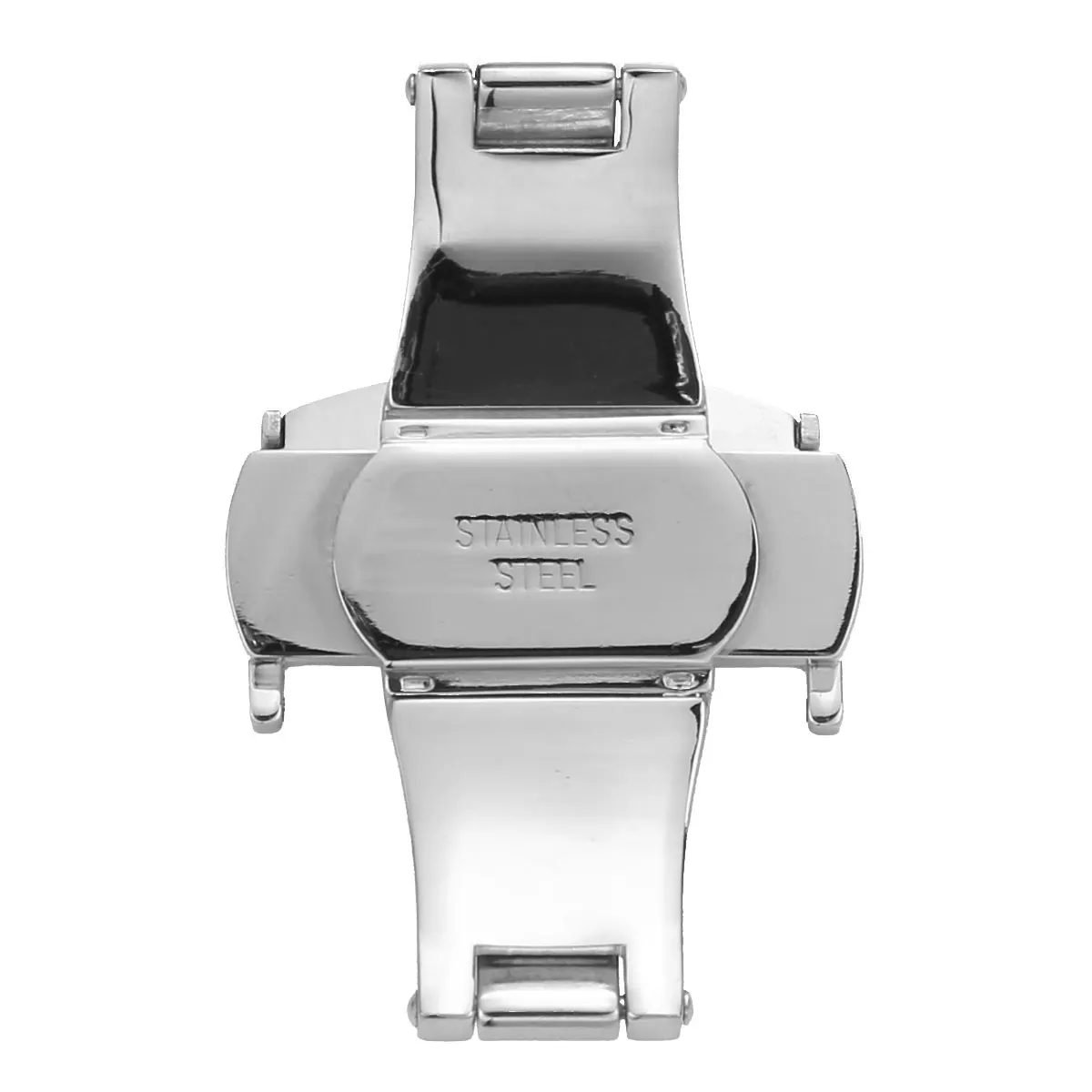 Пряжка для часов из нержавеющей стали металлическая застежка-защелка